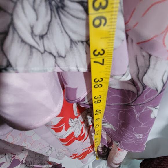 Badgley Mischka- NWT- Hi low Dress- size 2 - Picture 9 of 9